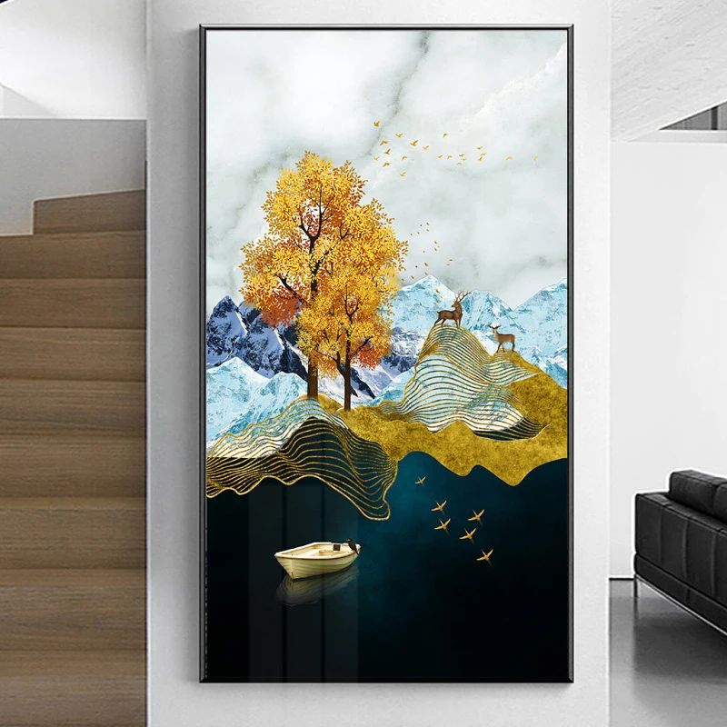 

Abstract Wall Art canvas print travi poster Minimalist Art Poster and Print firearms islamic wall art for Living Room 5-45