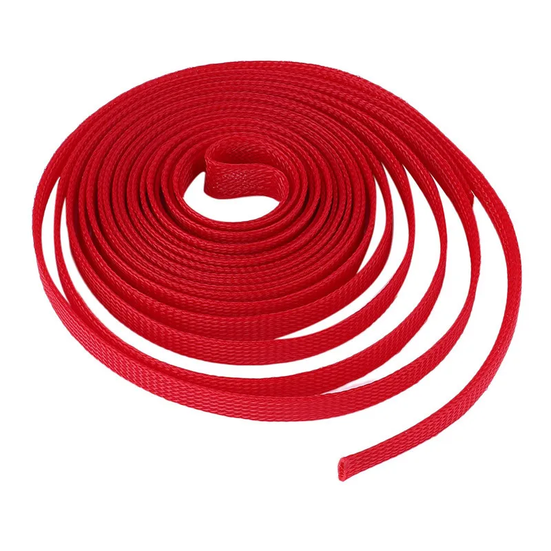 5 м 12 мм провод кабель защиты рукав PET нейлон плетеный высокой плотности Обшивка