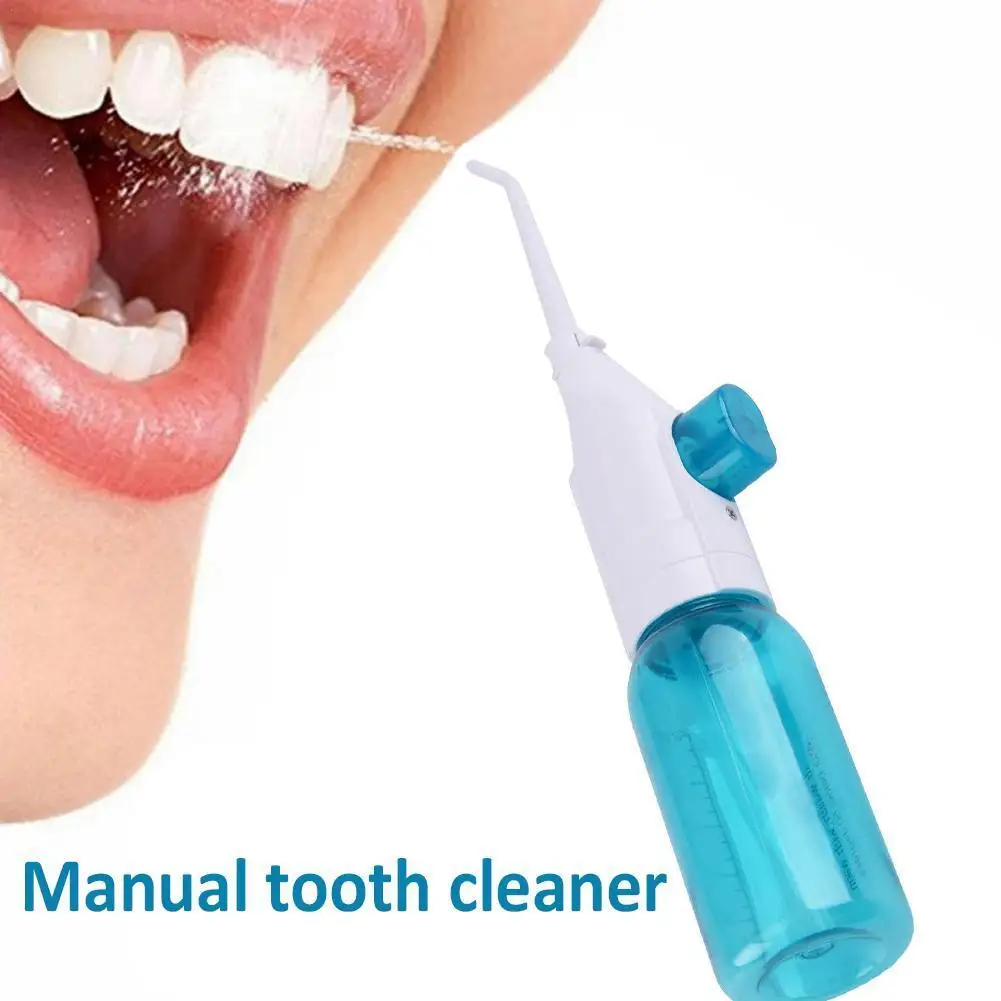 

1 Pcs Portable Dental Floss Irrigator Water Flosser Debris Reduce Tooth Remove Cleaner Bacteria Care Jets W0M5