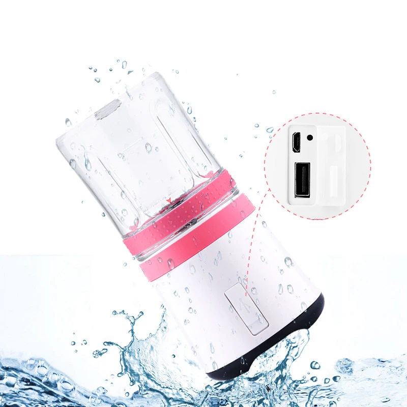 Мини портативный соковыжималка бутылка Электрический фруктовый сок блендер