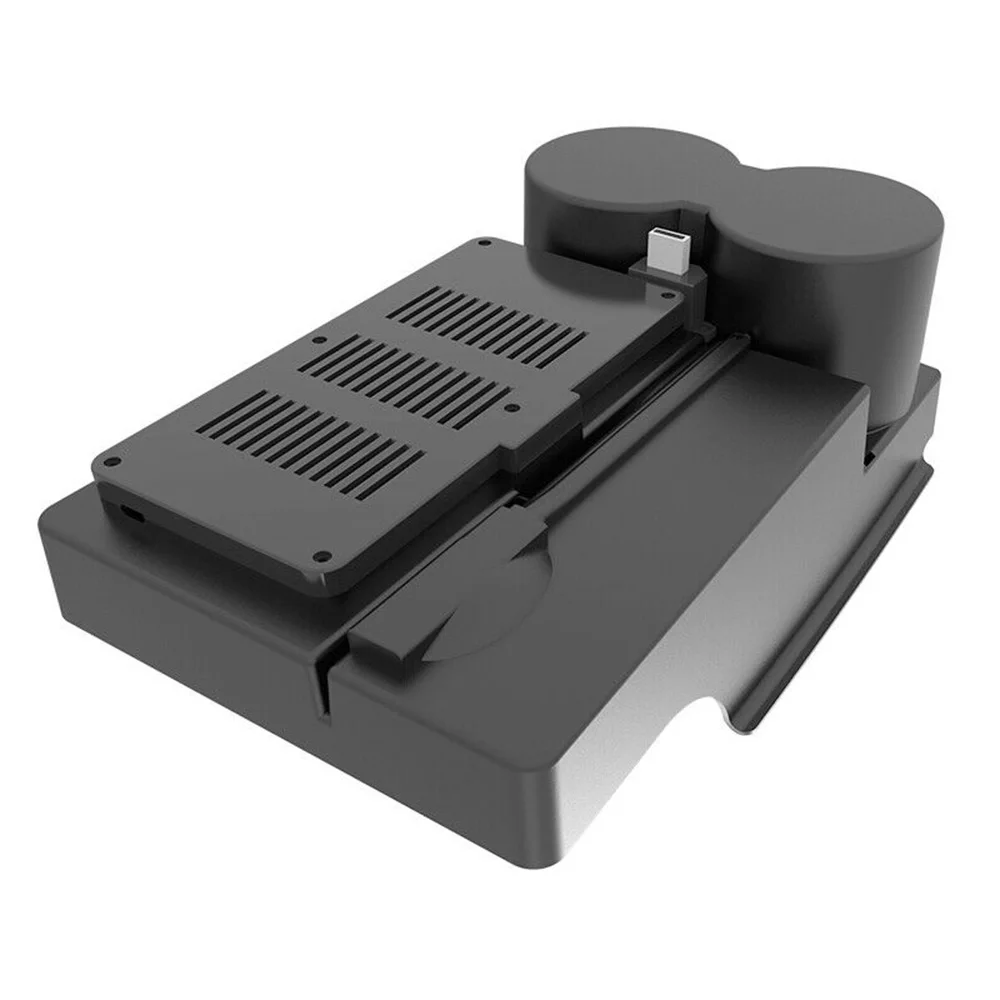 Черное Беспроводное зарядное устройство ABS + PC внутренняя коробка для хранения