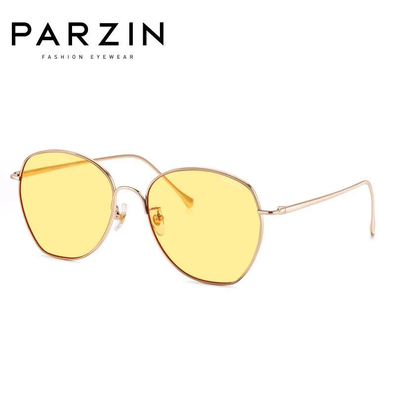 Женские солнцезащитные очки PARZIN в оправе из сплава большого размера для женщин