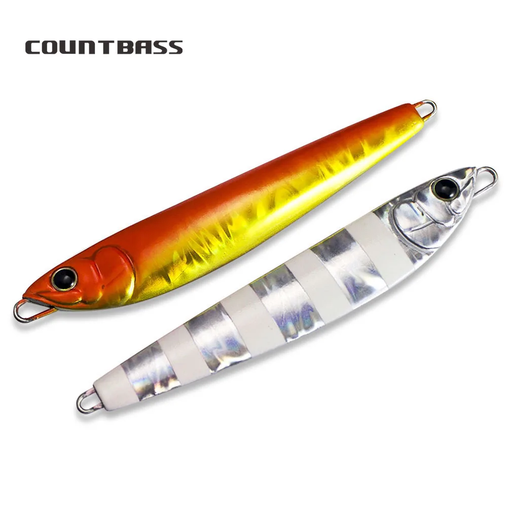 85g 3oz Countbass дергающаяся приманка Япония Saterwater вялая блесна металлические Рыбная