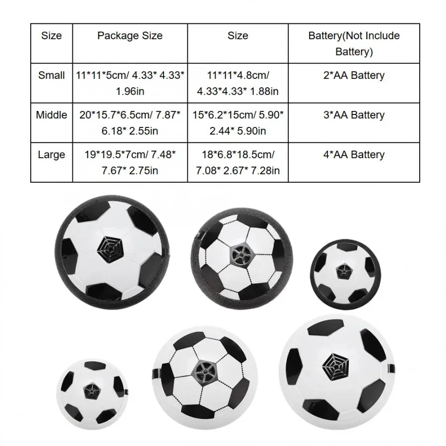 Забавный пластиковый поплавок футбольный мяч светодиодные игрушки для детей