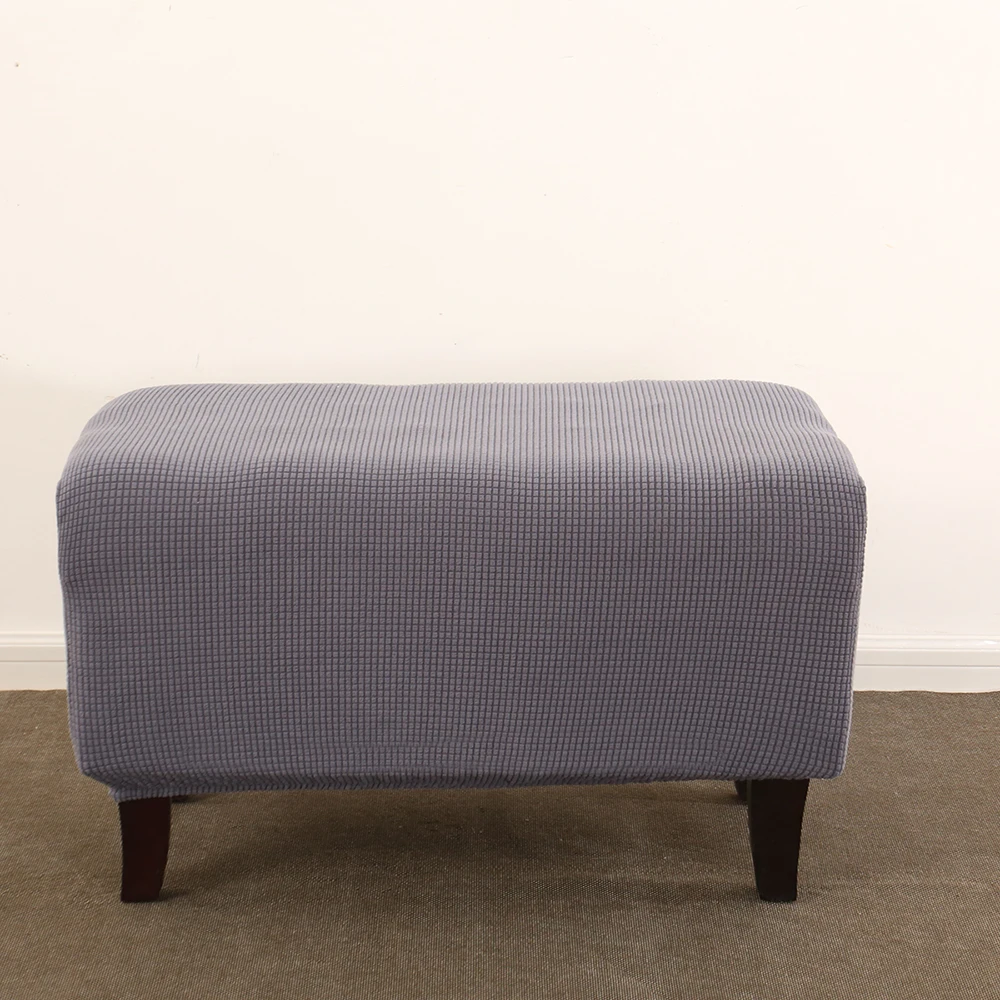 Толстый полярный полиэфирный чехол для дивана гостиной табуретки ног высокий