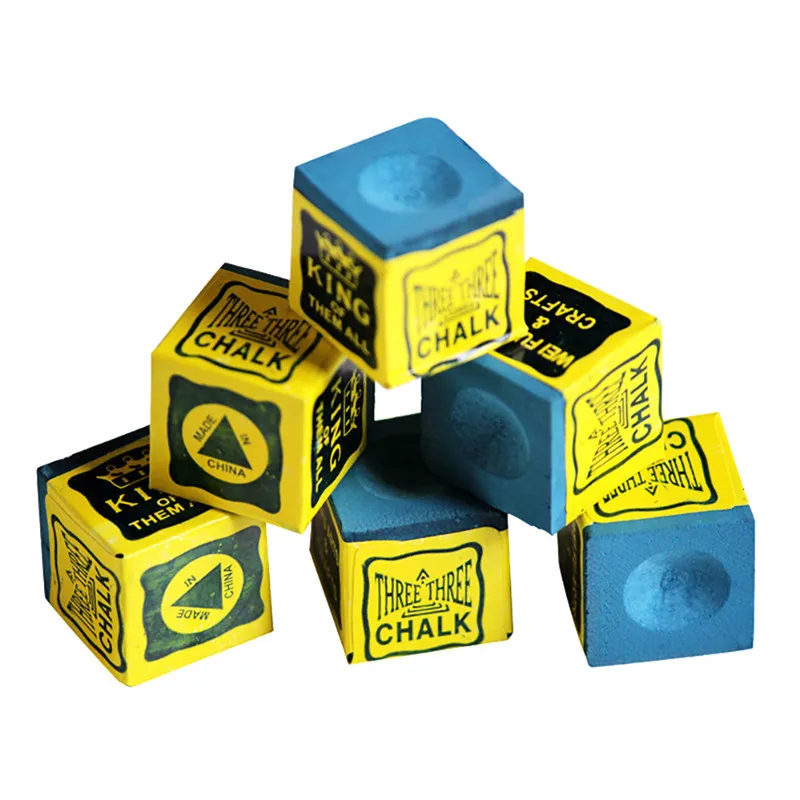 12 шт Снукер Бильярдный Мел бассейн жирный сухой Фирменная Новинка Высокое