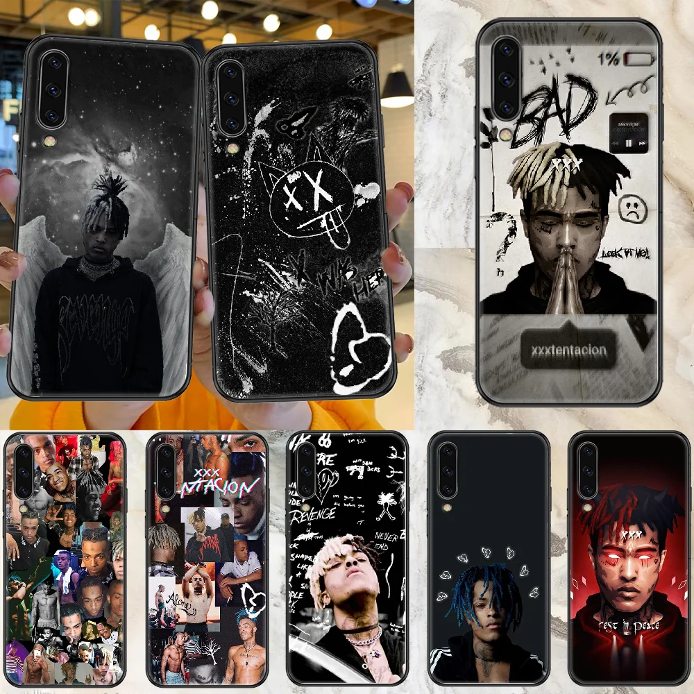 Xxxtentacion чехол для телефона Samsung Galaxy A 3 5 7 8 10 20 21 30 40 50 51 70 71 E S 2016 2018 4G Черный