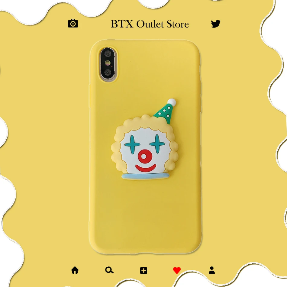 Чехол для Redmi 7a 6a 4a 8a 4х5 Plus милый мультяшный Забавный Клоун интересный DIY чехол