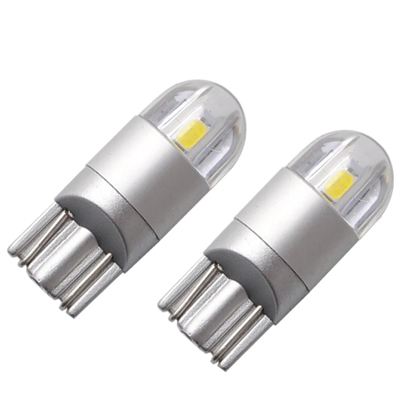 1x T10 светодиодный Canbus 3030 2 SMD W5W 194 168 501 Автомобильный габаритный фонарь лампа для