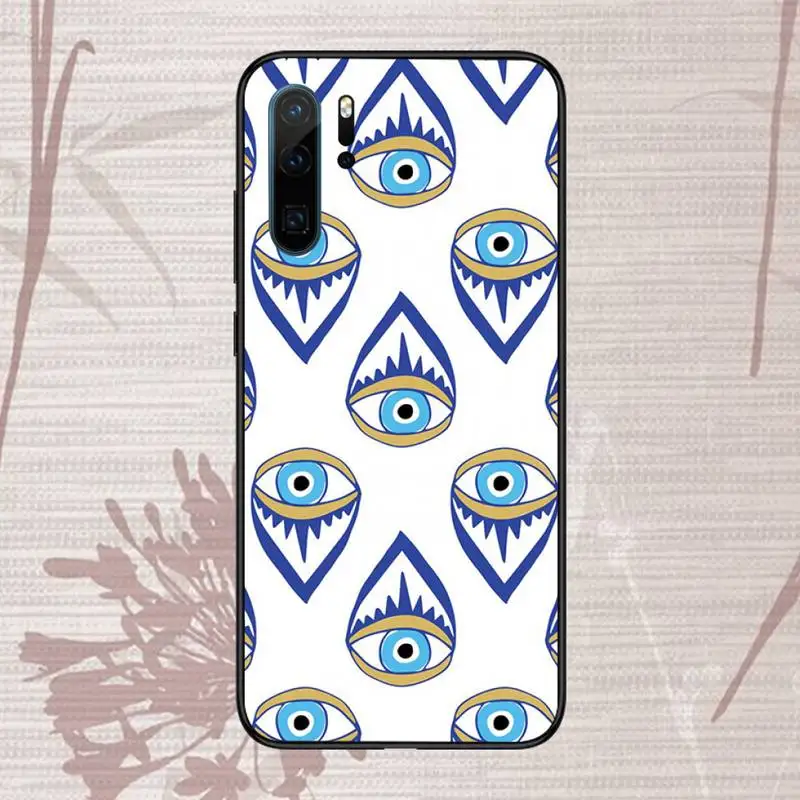 

Evil eye Phone Case For Huawei P20 P30 P40 lite Pro P Smart 2019 Mate 10 20 Lite Pro Nova 5t