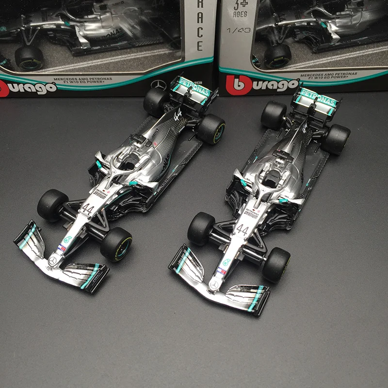 Bburago 1:43 2019 W10 #77 #44 W07 #6 F1 lalala arthotel & Wine Bar formuła samochód statyczna symulacja литья под давлением