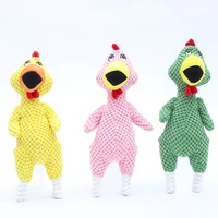 cute chicken pet dogs squeak sound toys chew squeak toys for dogs durable teeth cleaning bite molar squeak dogs toys