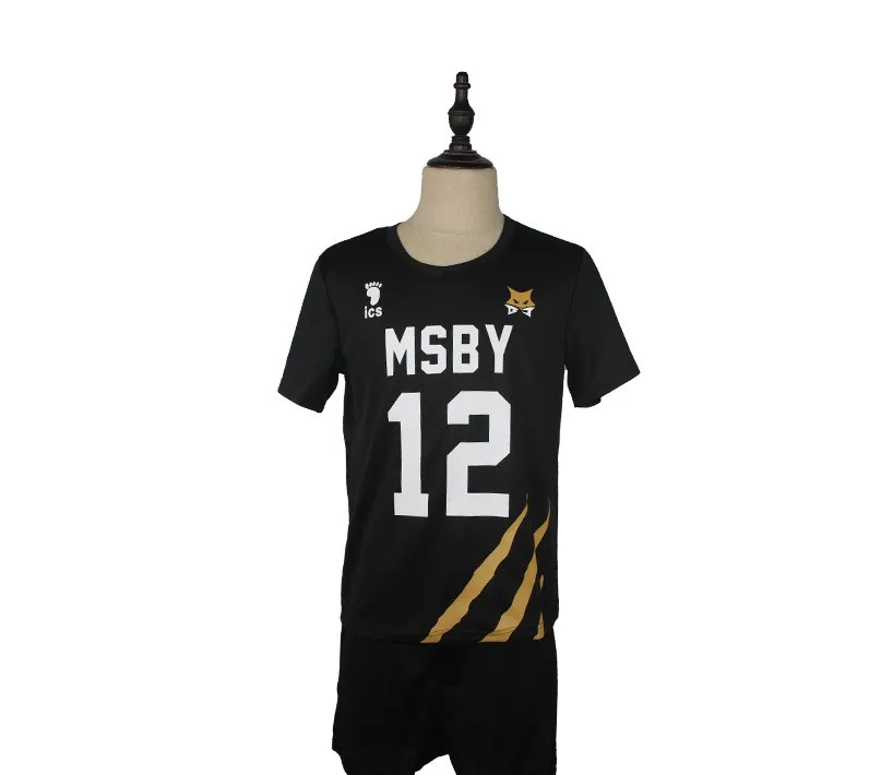 Костюм для косплея черных шакалов Haikyuu MSBY одежда волейбола высокого качества в