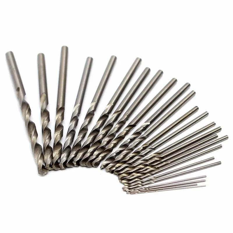 New 150Pcs Mini Micro Power High Speed Steel Drill Bit Twist Kits Set 0.4-3.2mm Accessories Wood Drilling Precision | Инструменты