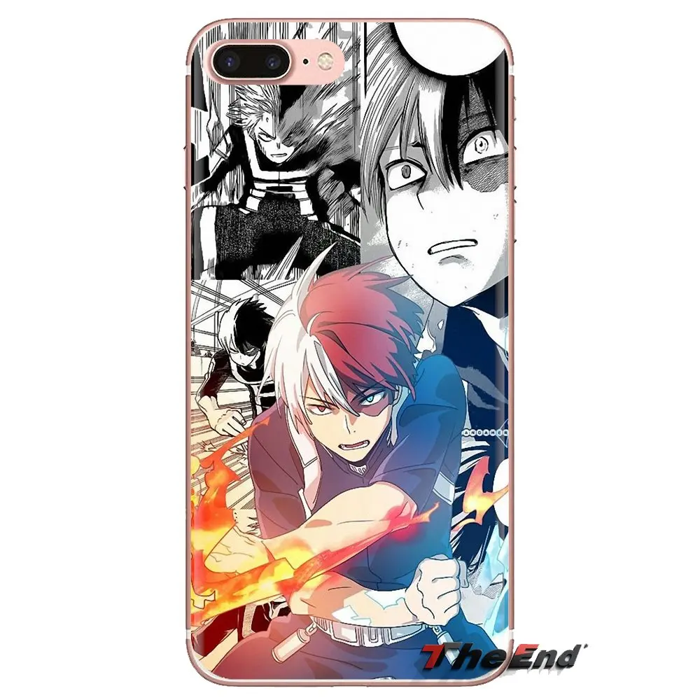 Корпус для iPhone XS Max XR X 4 4s 5 5S 5C SE 6 6S 7 8 Plus samsung Galaxy J1 J3 J5 J7 A3 A5 My Hero Boku no Academy deku |