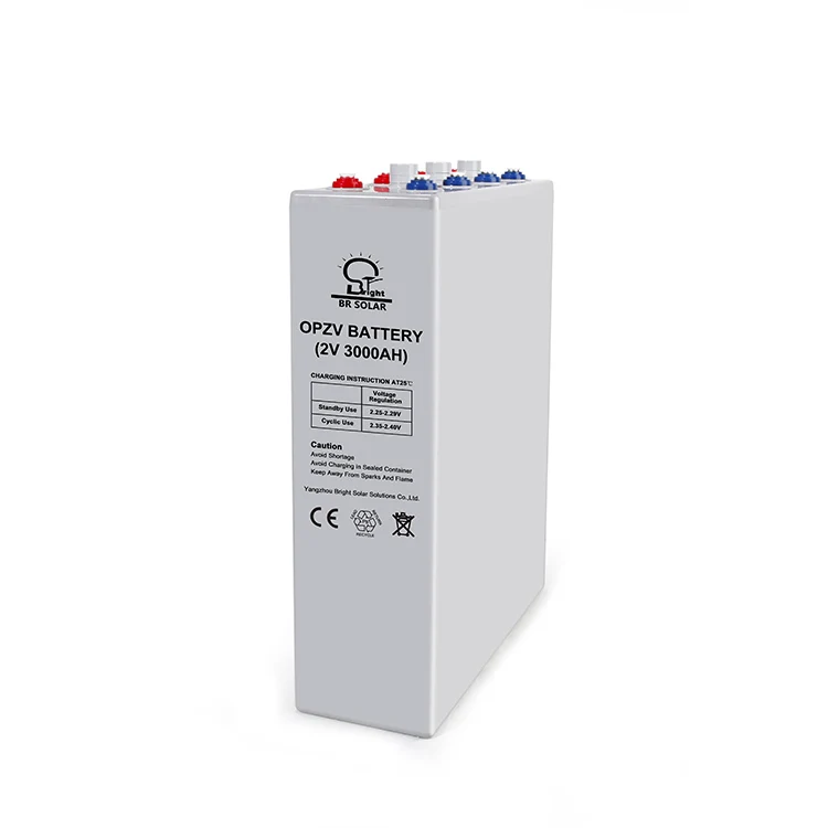 

2v 3000ah opzv gel lead acid tubular plate battery