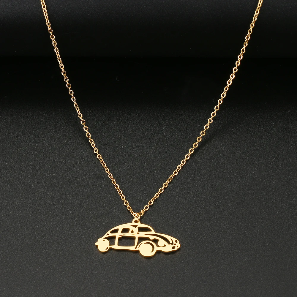 Ожерелья из нержавеющей стали автомобильная подвеска колье мужская цепочка