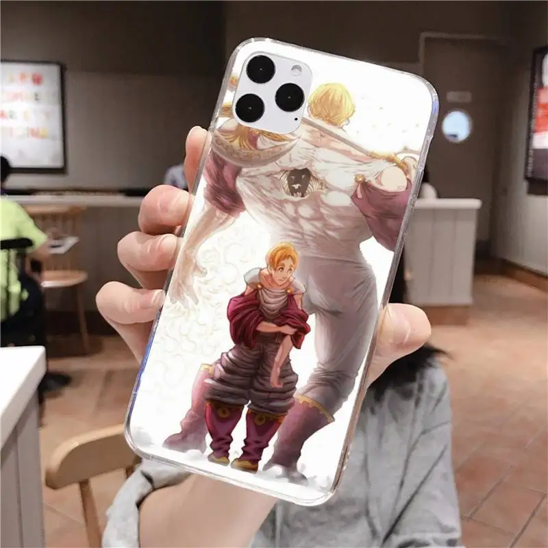 Чехол для телефона Escanor Ban Seven Deadly Sins мягкий силиконовый черный чехол iPhone 11 pro XS MAX 8 7