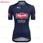 Новинка 2021, летняя командная веломайка Alpecin Fenix, дышащая быстросохнущая Женская одежда для велоспорта