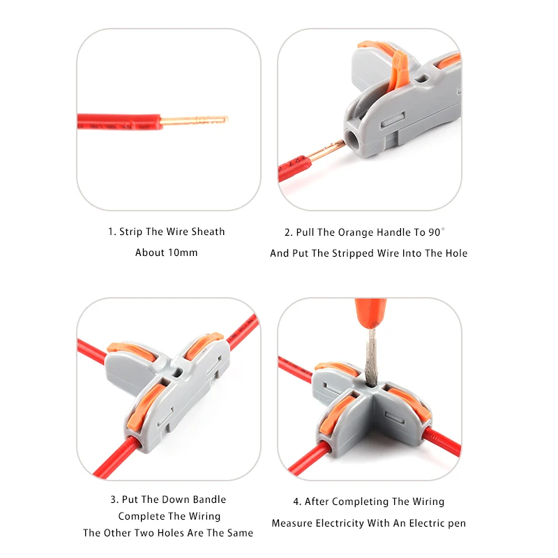 Универсальный Компактный Т-образный быстроразъемный распределительный