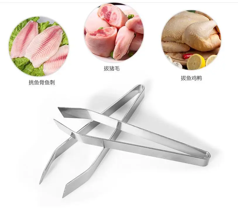 500 шт./лот дешевый инструмент для удаления рыбьей кости из нержавеющей стали