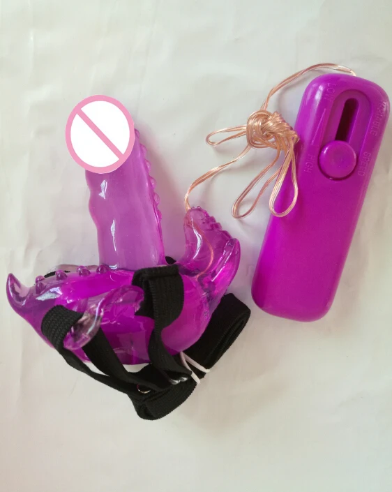 Wearable Butterfly Dildo Vibrator for Women G Spot Clitoris Stimulator Wireless Remote Control Adult Couple Sex Toys-15 B067651 | Красота и