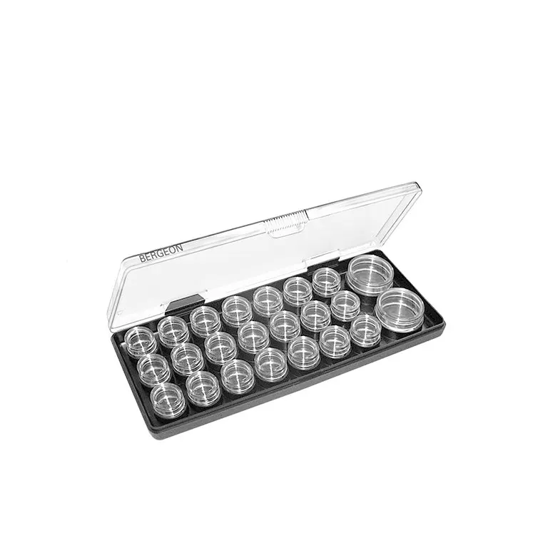 BERGEON 6088-D запасные части коробки пластиковые estuche para la fornitura cajas plasticas | Наручные