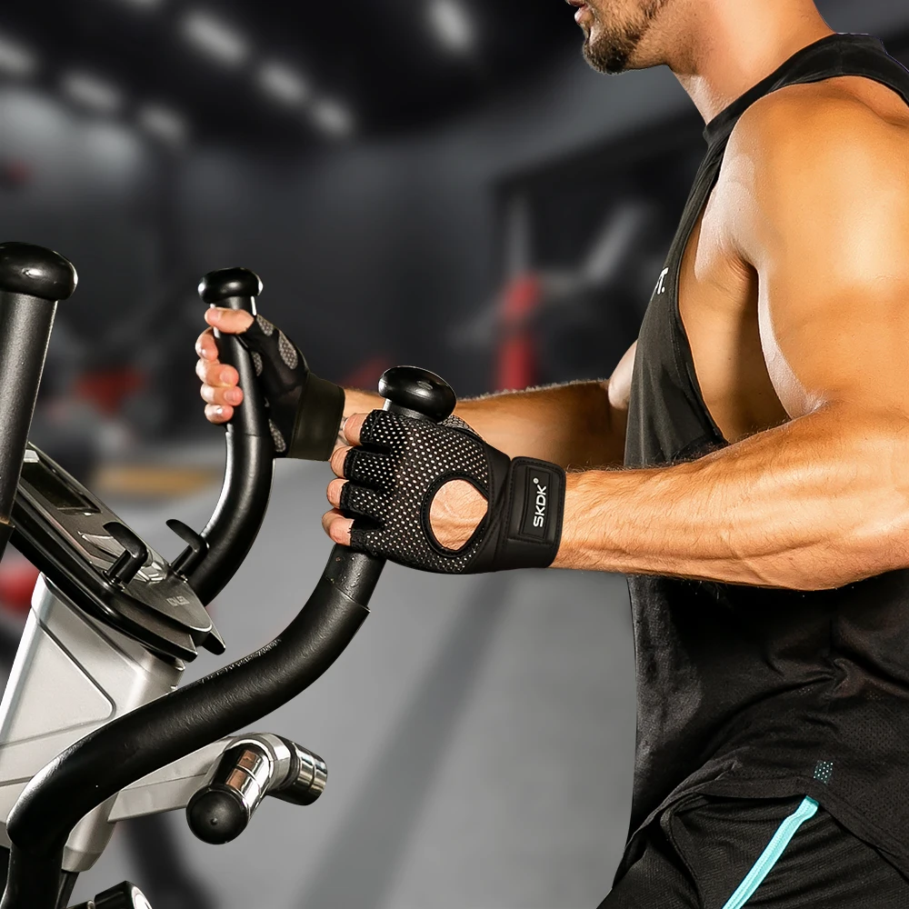 

Workout Gloves Weight lifting Gloves Body building Fingerless Gloves Crossfit Gloves For Fitness Fitness Glove Women Half finger