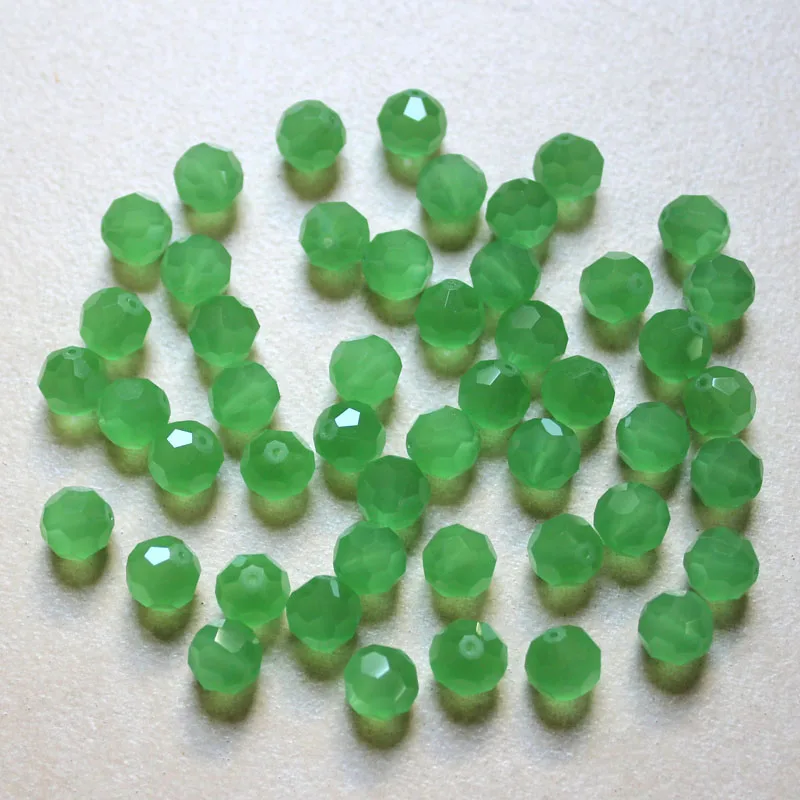 Бусины из стекла 7 5 мм граненые для самостоятельного изготовления ювелирных