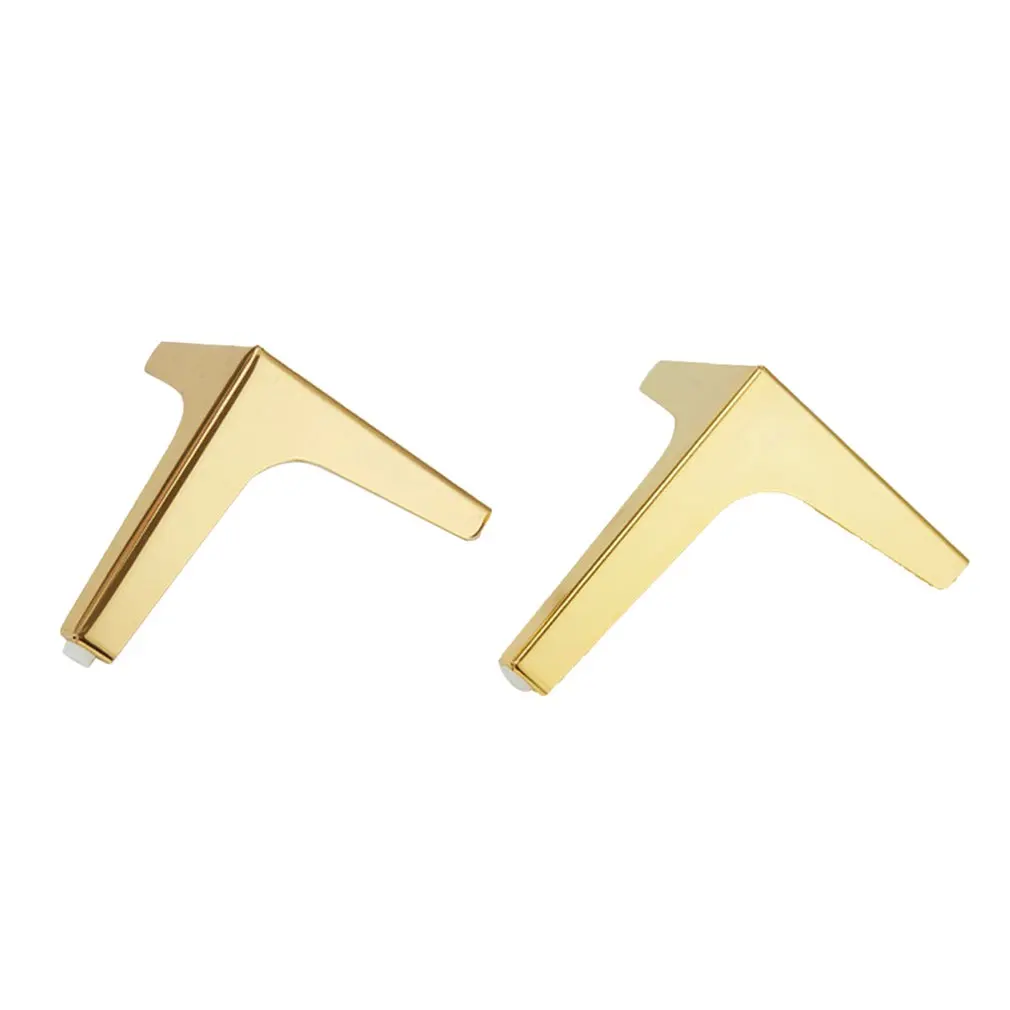 

4pcs Coffee Table Legs For Metal Furniture L Shape Sofa Bed Chair Leg Iron Desk Cabinet To Dresser Foot Bathroom