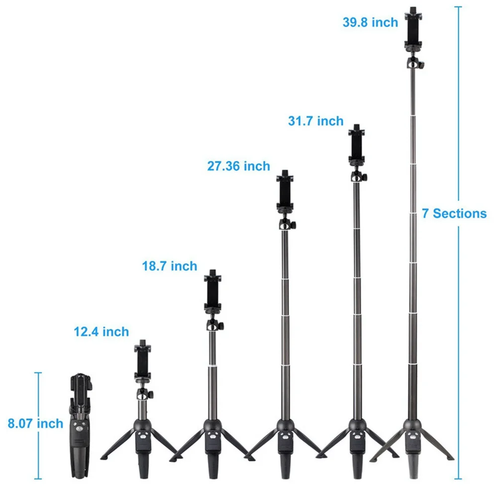 4 в 1 штатив для селфи портативный алюминиевый сплав легкий Bluetooth дистанционный