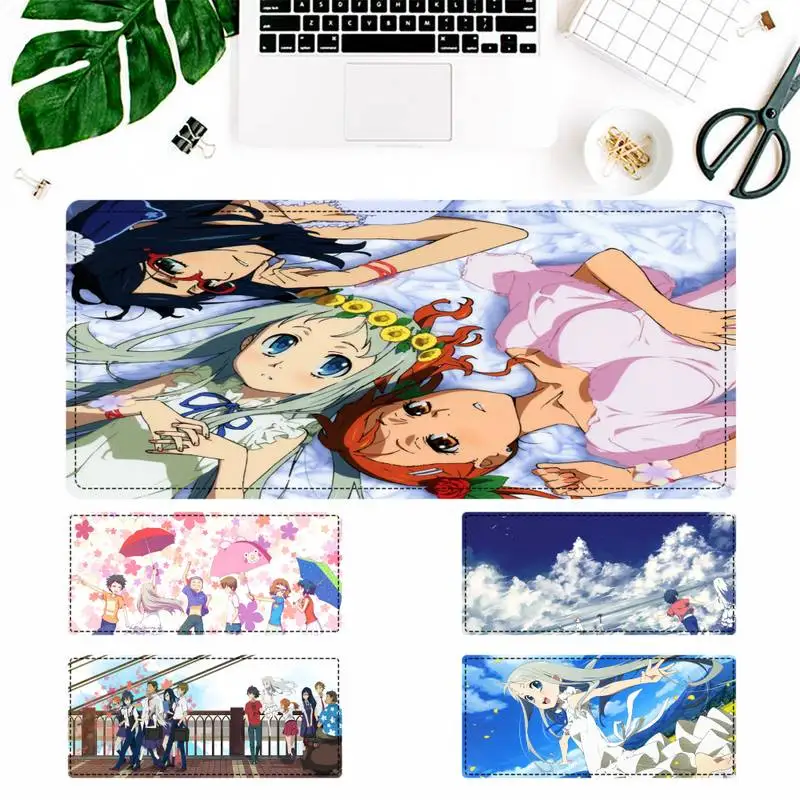

Vip Anime Anohana Honma Meiko Mouse Pad Laptop PC Computer Mause Pad Desk Mat For Big Gaming Mouse Mat For Overwatch/CS GO