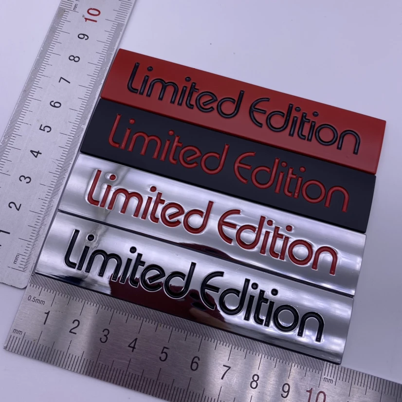 Металлическая 3d-наклейка для автомобиля ограниченная серия эмблема значок