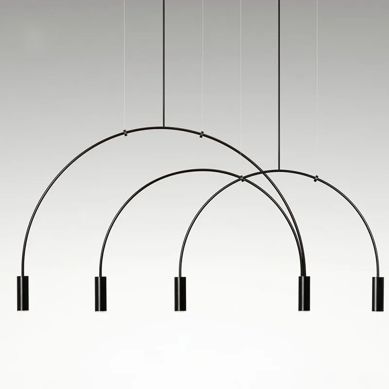 Подвесной светильник в скандинавском стиле индивидуальный простой дизайнерский