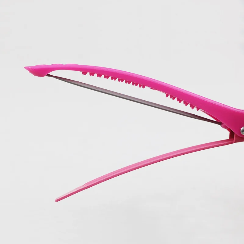 6 шт. парикмахерские зажимы для волос сплав пластик Профессиональные шпильки