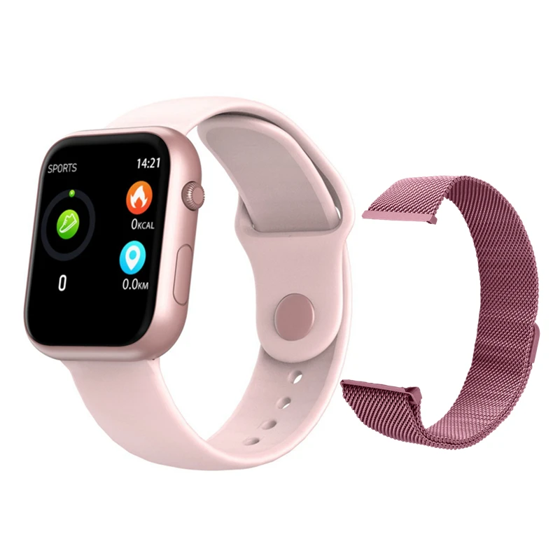 pink add Steel strip Модные умные часы напоминание о кровяном давлении пульсометр фитнес-трекер мужские спортивные Смарт-часы для мужчин и женщин PK NY07 P70 - Цвет: pink add Steel strip