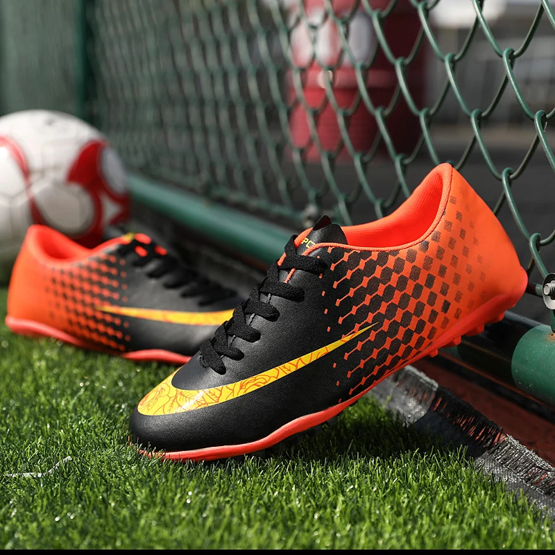 Новейшие оригинальные брендовые футбольные бутсы для больших детей мальчиков и