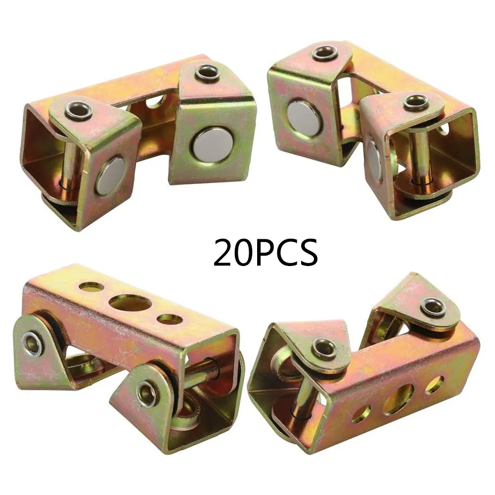 

20pcs V Type Weld Holders Magnetic Welding Clamp Fixture Adjustable For Door Window Tool Boxes Windows Wooden Case For Welding
