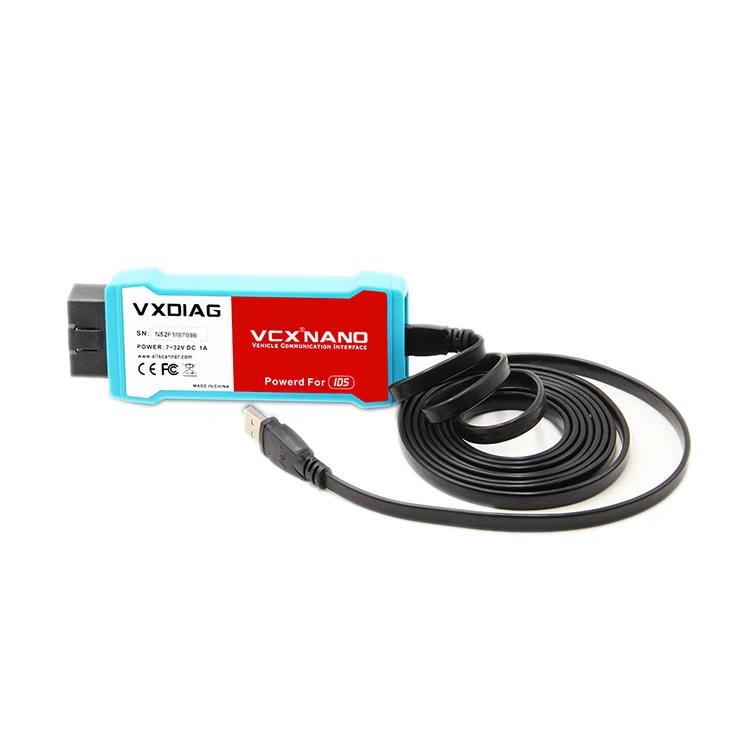 Автомобильный диагностический инструмент Vxdiag Vcx Nano Obd2 автомобильный с Usb/ Wifi для