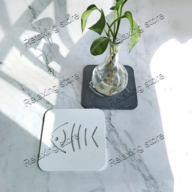 Полоса Coaster Cup форма для бетонного поддона шестигранные полые коврики Pad