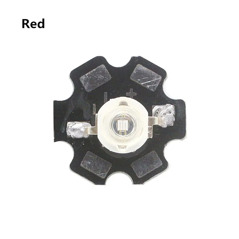 1 Вт 3 светодиодный чип высокой мощности натуральный холодный теплый белый