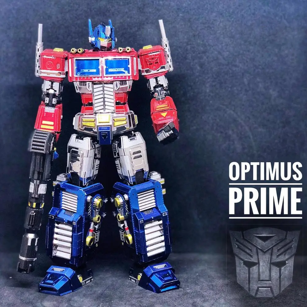 Металлический 3D пазл MU G1 Классическая модель робота сделай сам сборная Лазерная