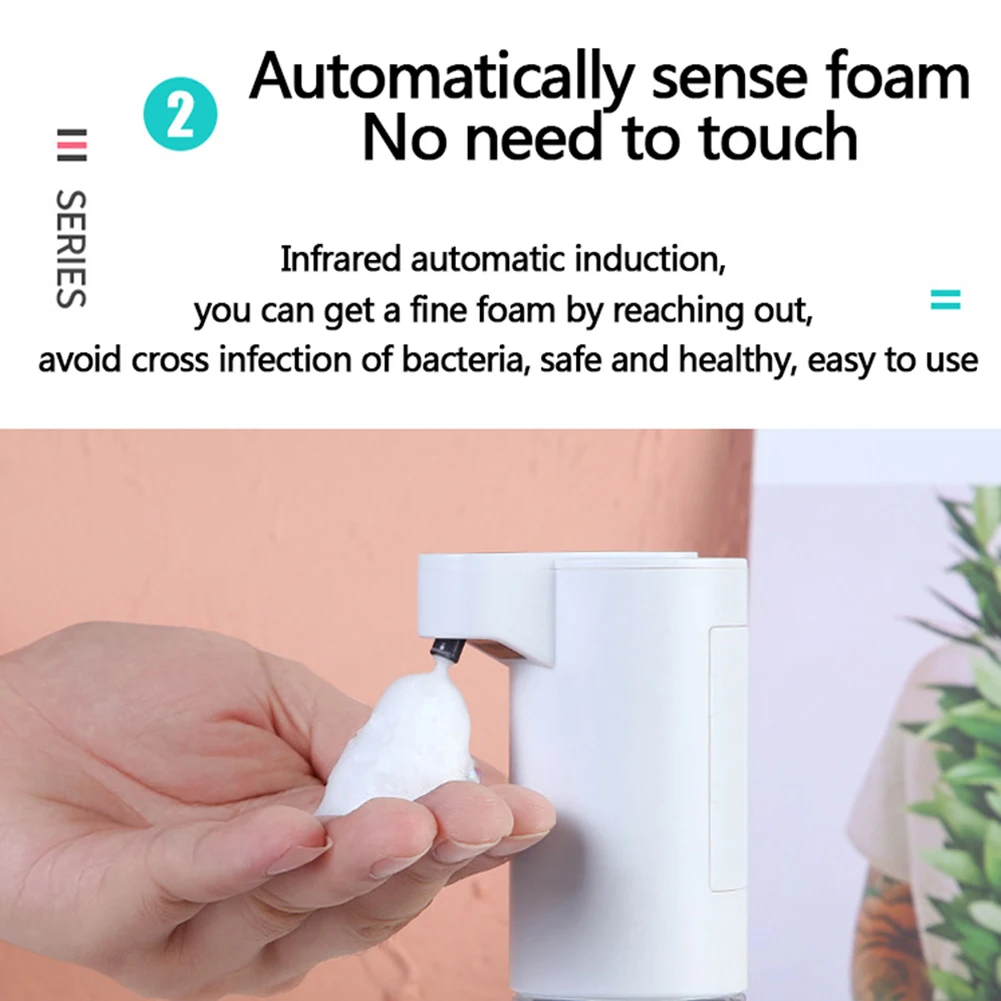 Бесконтактный автоматический мини-дозатор жидкого мыла настенный диспенсер для