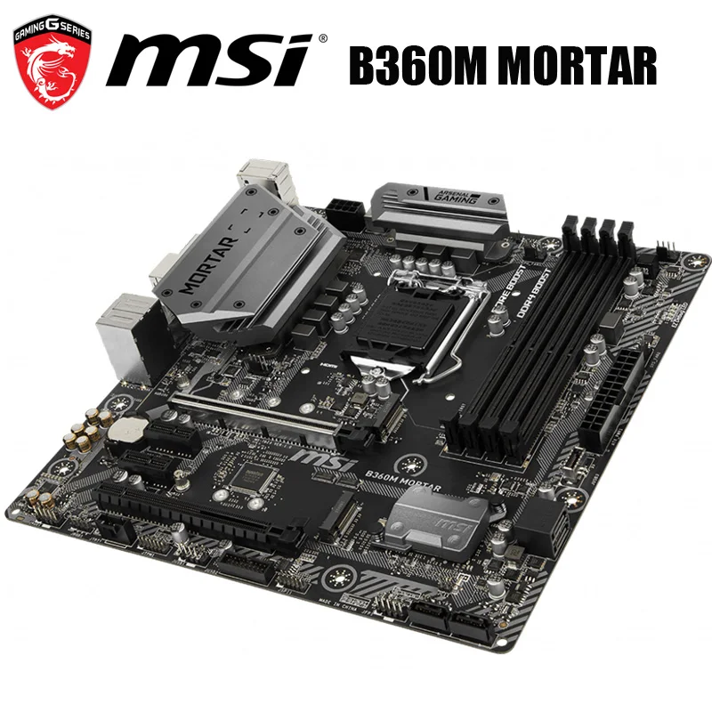 Günstig LGA 1151 MSI B360M MÖRTEL Motherboard Core I7/i5/i3 Gaming Hifi M.2 Desktop MSI B360 Mainbaord HDMI-kompatibel Intel NEUE