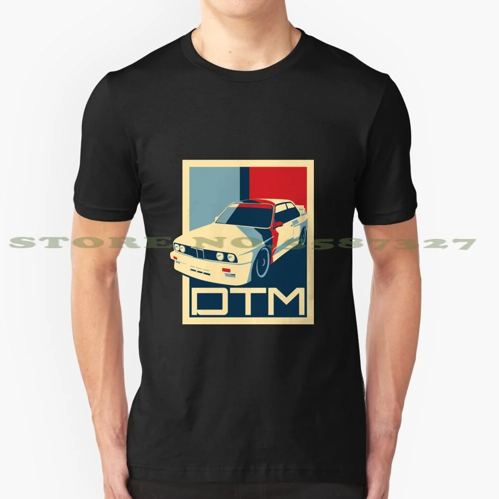 E30 M3 Vintage Dtm Racing Style Cool Design Trendy T-Shirt Tee E30 Mtech Mtechnik Classic Classic Car Shark Nose Shark