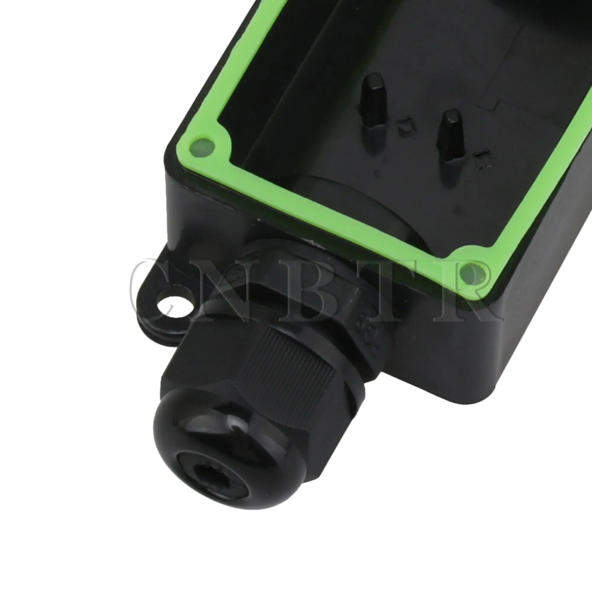 CNBTR черные пластиковые электрические коробки IP65 двухсторонняя