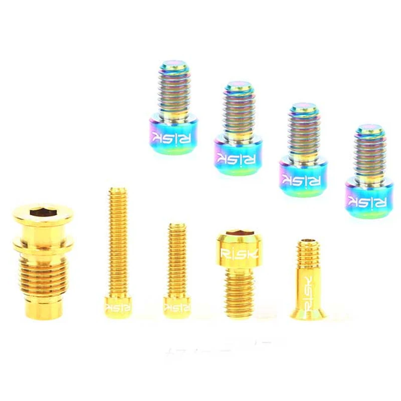 Риска R8000 велосипед титановые болты группа для велосипеда переключатель Системы