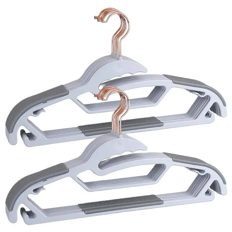 

Влажная и сухая пластиковая Нескользящая вешалка для одежды, многофункциональная вешалка для брюк, ветровка без следов, вешалка для одежды,...