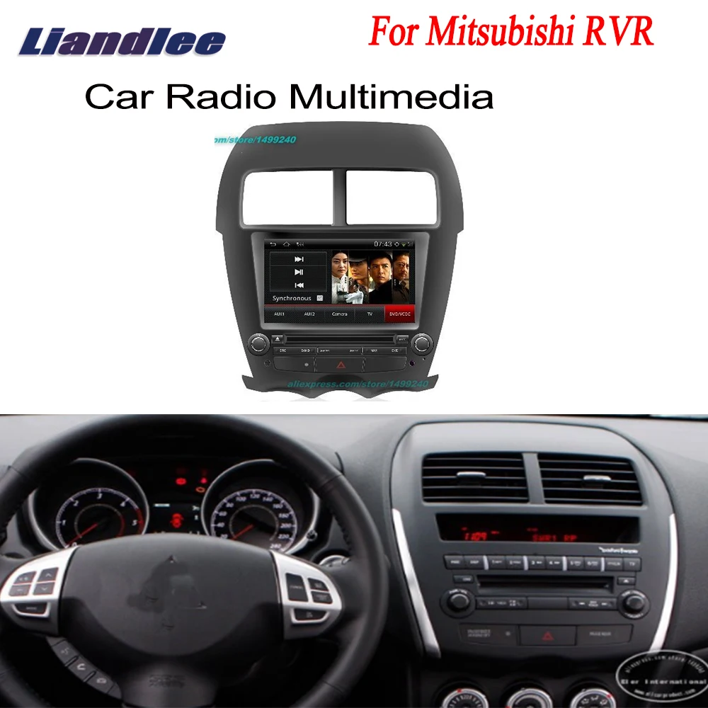 Liandlee 2 Din Автомобильный Android GPS для Mitsubishi RVR 2010 ~ 2012 навигация Navi Maps CD DVD Palyer Радио HD