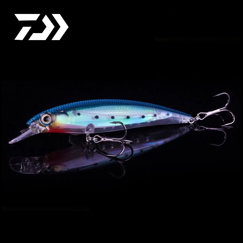 DAIWA 110 мм 14g Вольфрам Вес Системы с установленными поверх сидениями приманки Minnow